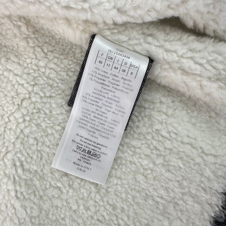Dior Dior Gray Collar Coat with Pockets - dmc Size US S / EU 44-46 / 1 - 4 Thumbnail