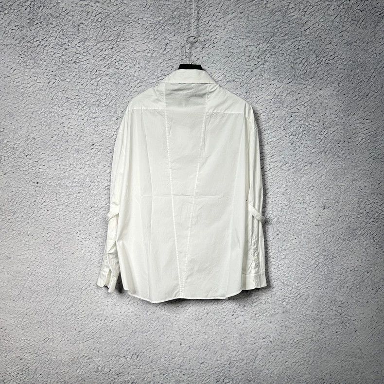 Prada Prada White Long Sleeve Sun Protection Shirt - dmc Size US M / EU 48-50 / 2 - 2 Thumbnail