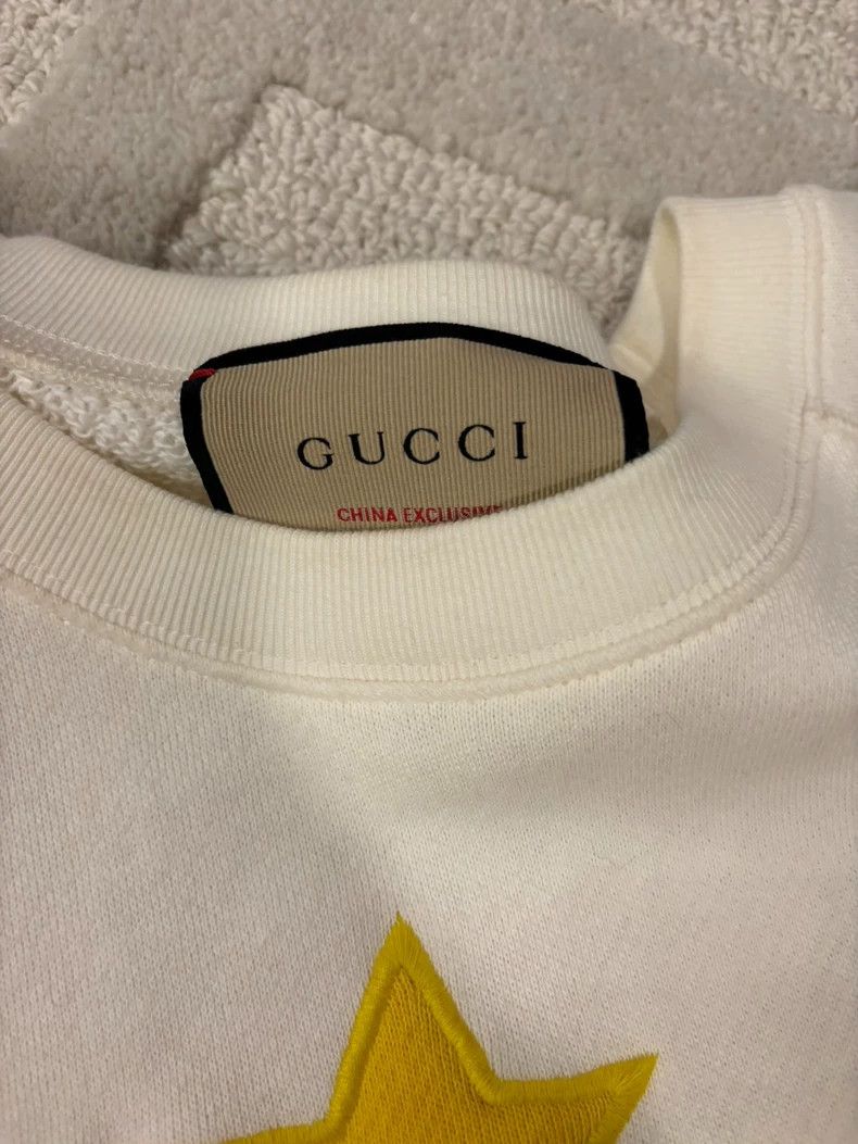 Gucci Gucci Sweatshirt with Stars and Logo Design - dmc Size US XS / EU 42 / 0 - 2 Thumbnail