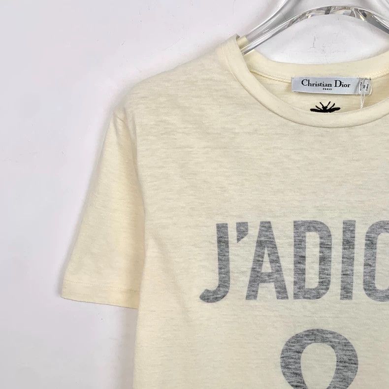 Dior Christian Dior White Logo Cotton T-Shirt - dmc Size US XS / EU 42 / 0 - 3 Thumbnail