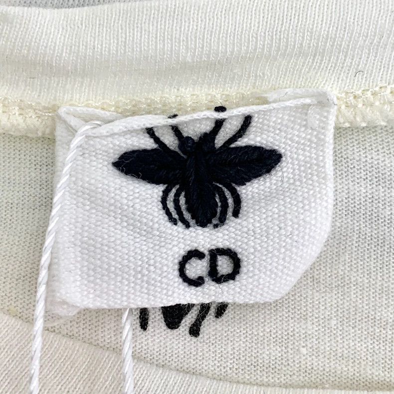 Dior Christian Dior White Logo Cotton T-Shirt - dmc Size US XS / EU 42 / 0 - 6 Thumbnail
