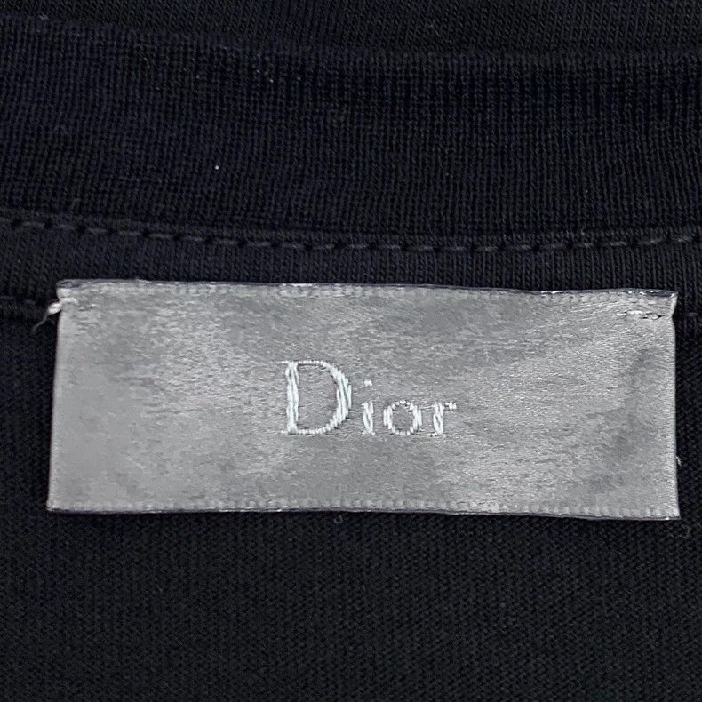 Dior Dior Black Logo Cotton T-Shirt XS Size - dmc Size US XS / EU 42 / 0 - 6 Thumbnail