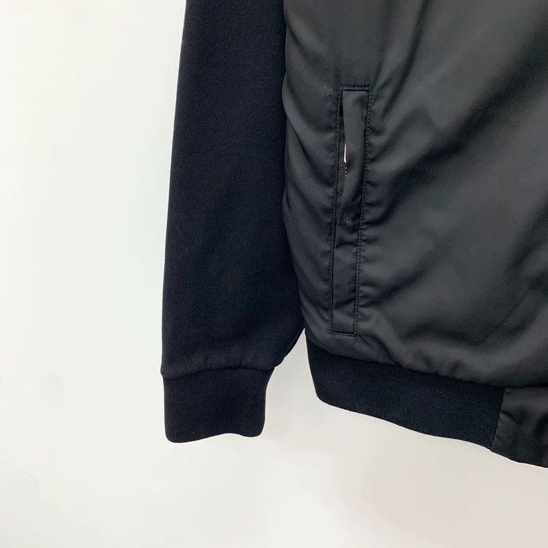 Prada Prada Black Hooded Zip Jacket Medium Size - dmc Size US M / EU 48-50 / 2 - 4 Thumbnail