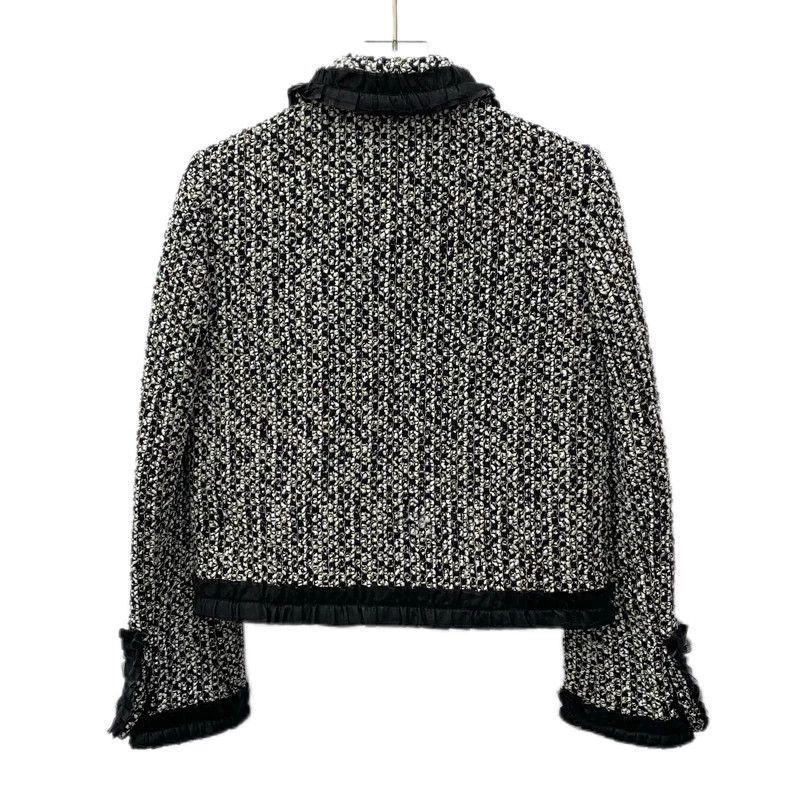 Gucci Gucci Black Dog Embroidered Tweed Jacket - dmc Size US S / EU 44-46 / 1 - 2 Thumbnail
