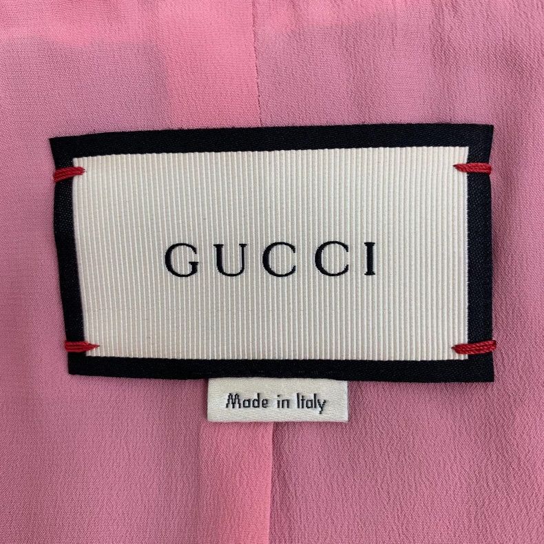 Gucci Gucci Black Dog Embroidered Tweed Jacket - dmc Size US S / EU 44-46 / 1 - 5 Thumbnail