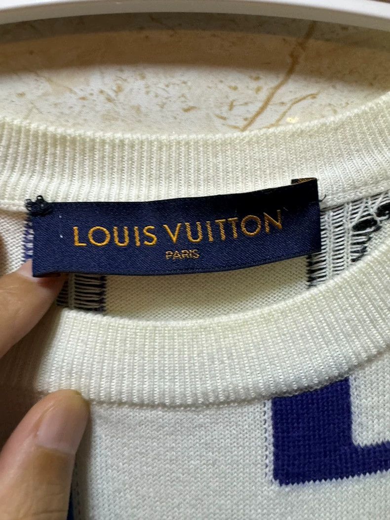 Louis Vuitton Louis Vuitton Short Sleeve Knit T-Shirt - dmc Size US M / EU 48-50 / 2 - 3 Thumbnail