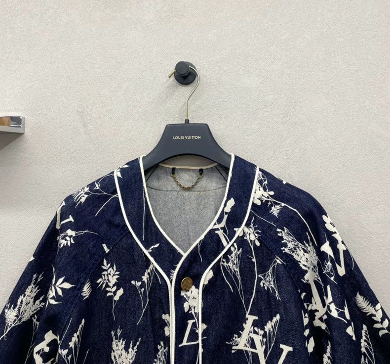 Blue Short Sleeve Floral Print Shirt - dmc