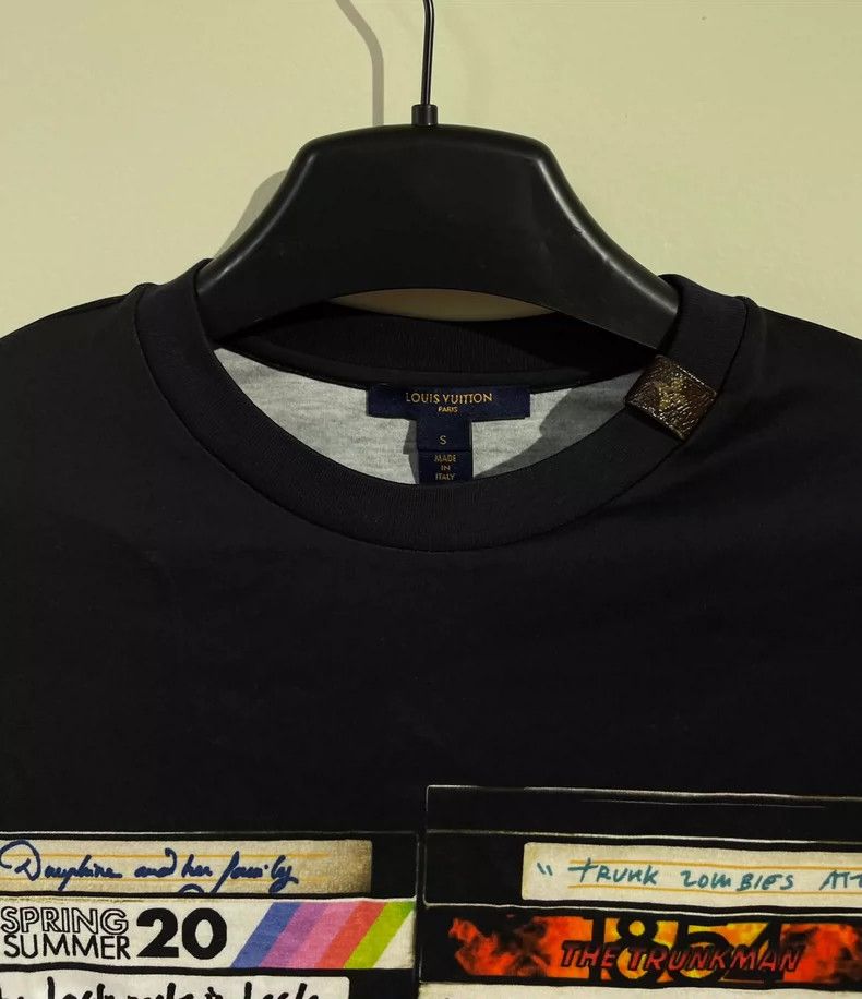 Louis Vuitton Louis Vuitton Short Sleeve T-Shirt Black - dmc Size US S / EU 44-46 / 1 - 9 Thumbnail