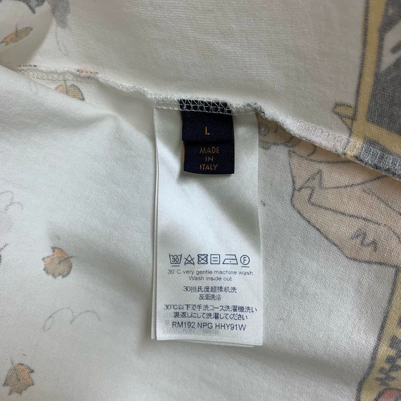 Louis Vuitton New LV White Short Sleeve T-Shirt - dmc Size US L / EU 52-54 / 3 - 7 Thumbnail