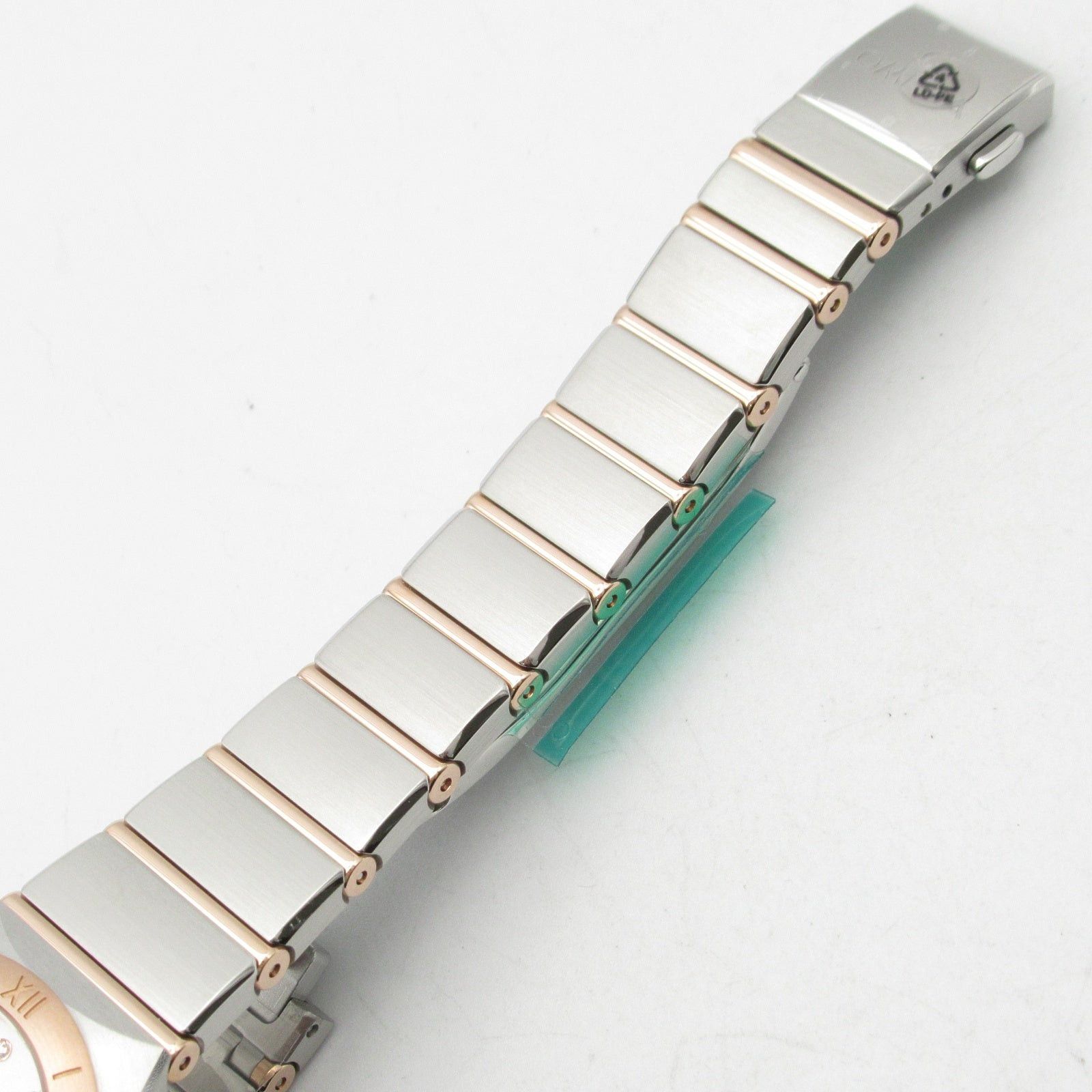 Omega Omega Constellation 12P Diamond Women Watch Quartz K18Pg (Pink Gold) Stainless Steel Silver Size ONE SIZE - 12 Thumbnail