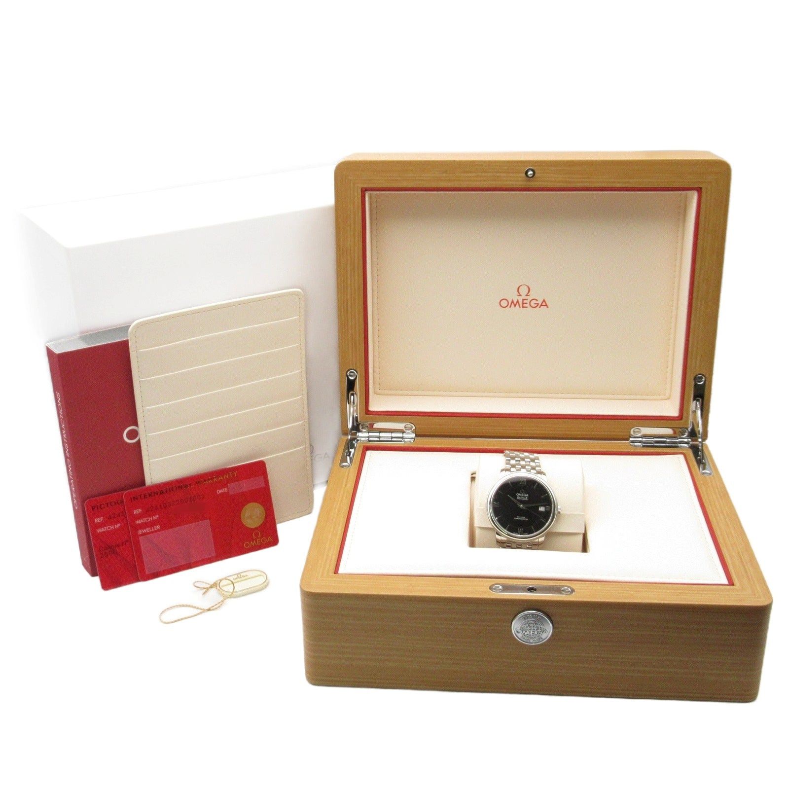 Omega Omega De Ville Prestige Mens Watch Automatic Winding Stainless Steel Black Size ONE SIZE - 11 Thumbnail