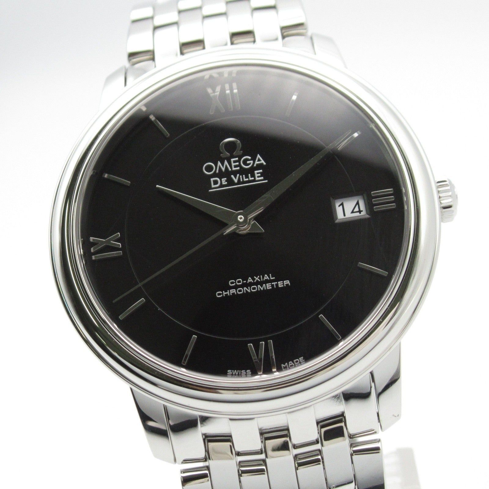 Omega Omega De Ville Prestige Mens Watch Automatic Winding Stainless Steel Black Size ONE SIZE - 3 Thumbnail