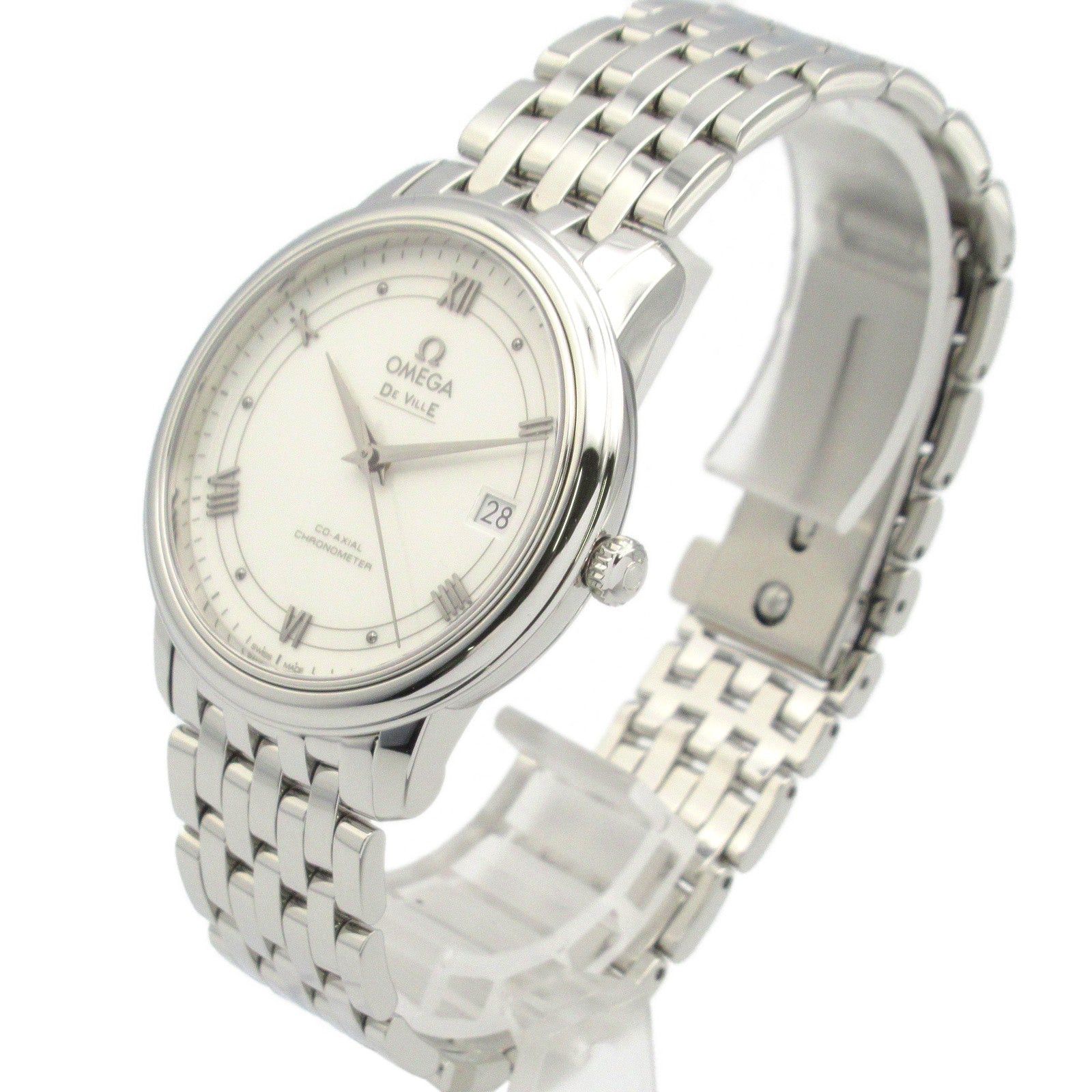 Omega Omega De Ville Prestige Mens Watch Automatic Winding Stainless Steel White Size ONE SIZE - 2 Thumbnail