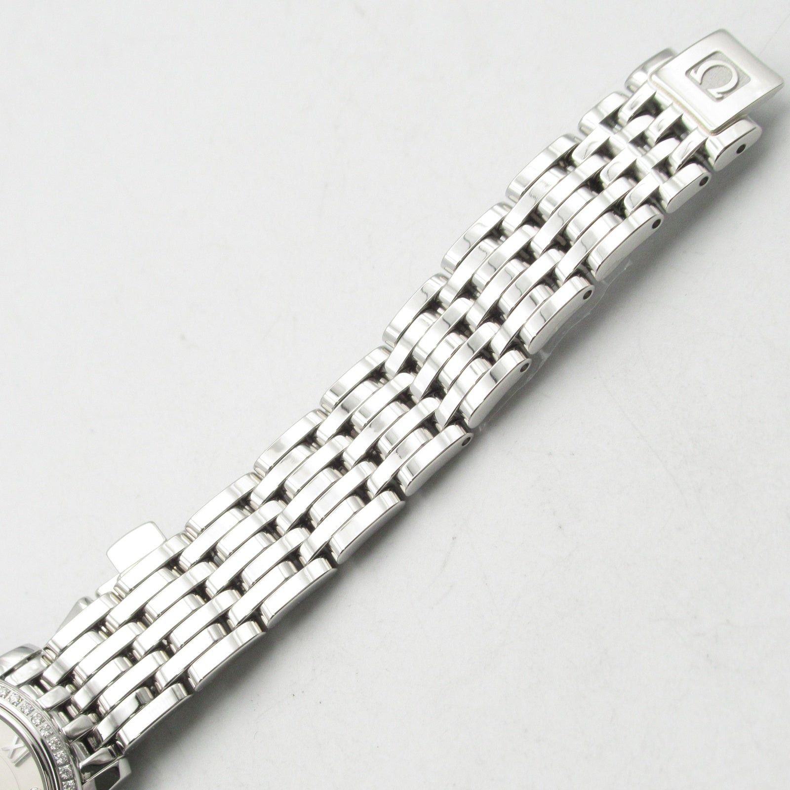 Omega Omega De Ville Prestige Diamond Bezel/8P Women Watch Quartz Stainless Steel Silver Size ONE SIZE - 12 Thumbnail