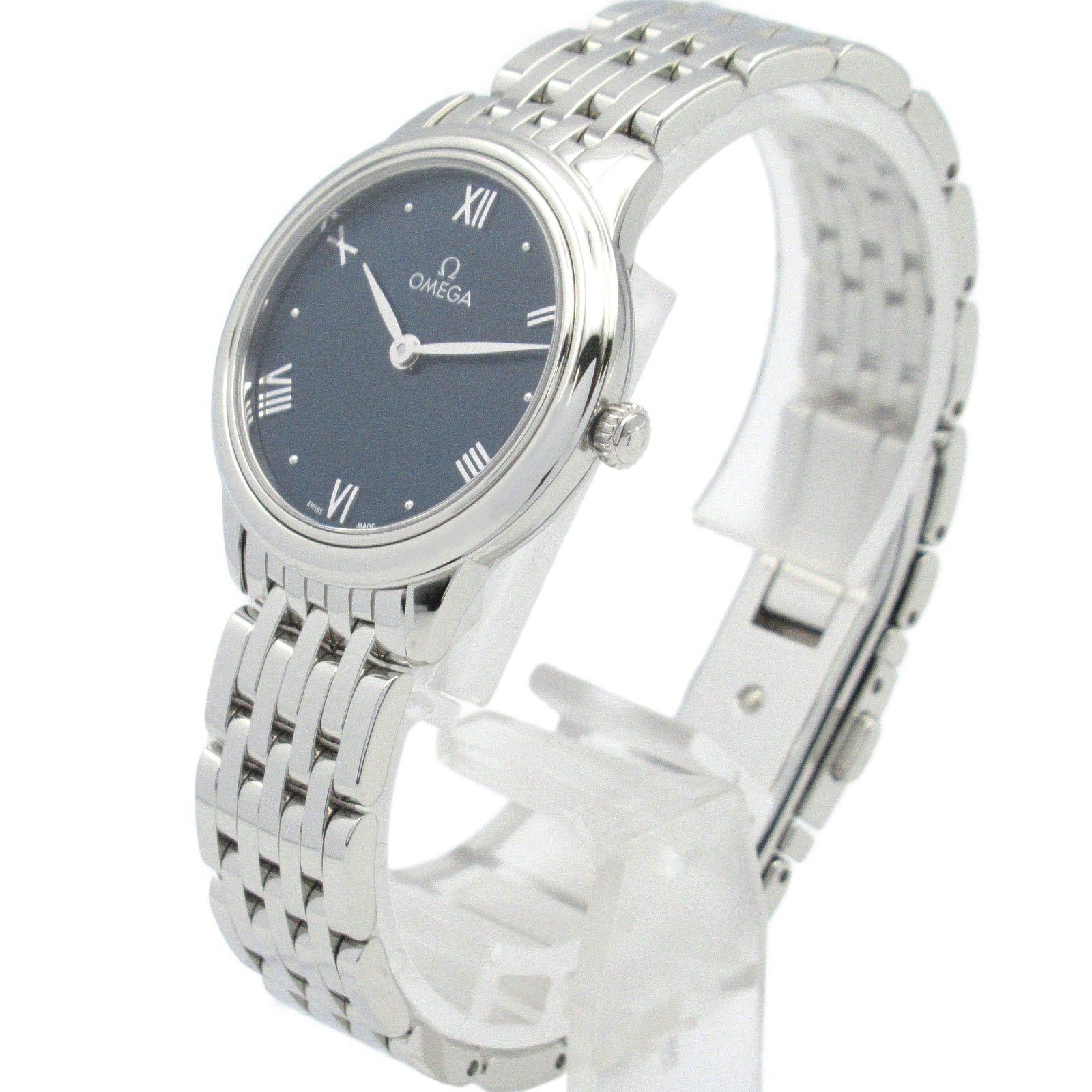 Omega Omega De Ville Prestige Women Watch Quartz Stainless Steel Blue Size ONE SIZE - 2 Thumbnail