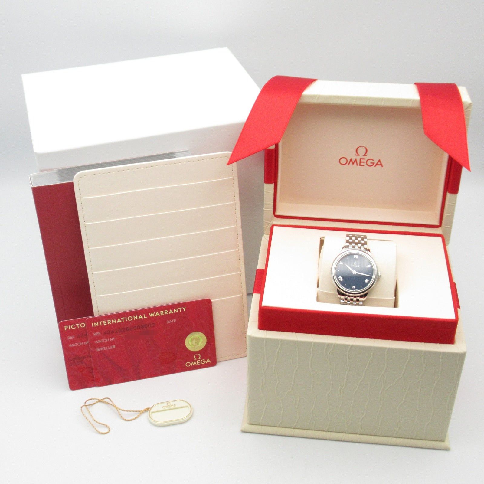 Omega Omega De Ville Prestige Women Watch Quartz Stainless Steel Blue Size ONE SIZE - 11 Thumbnail