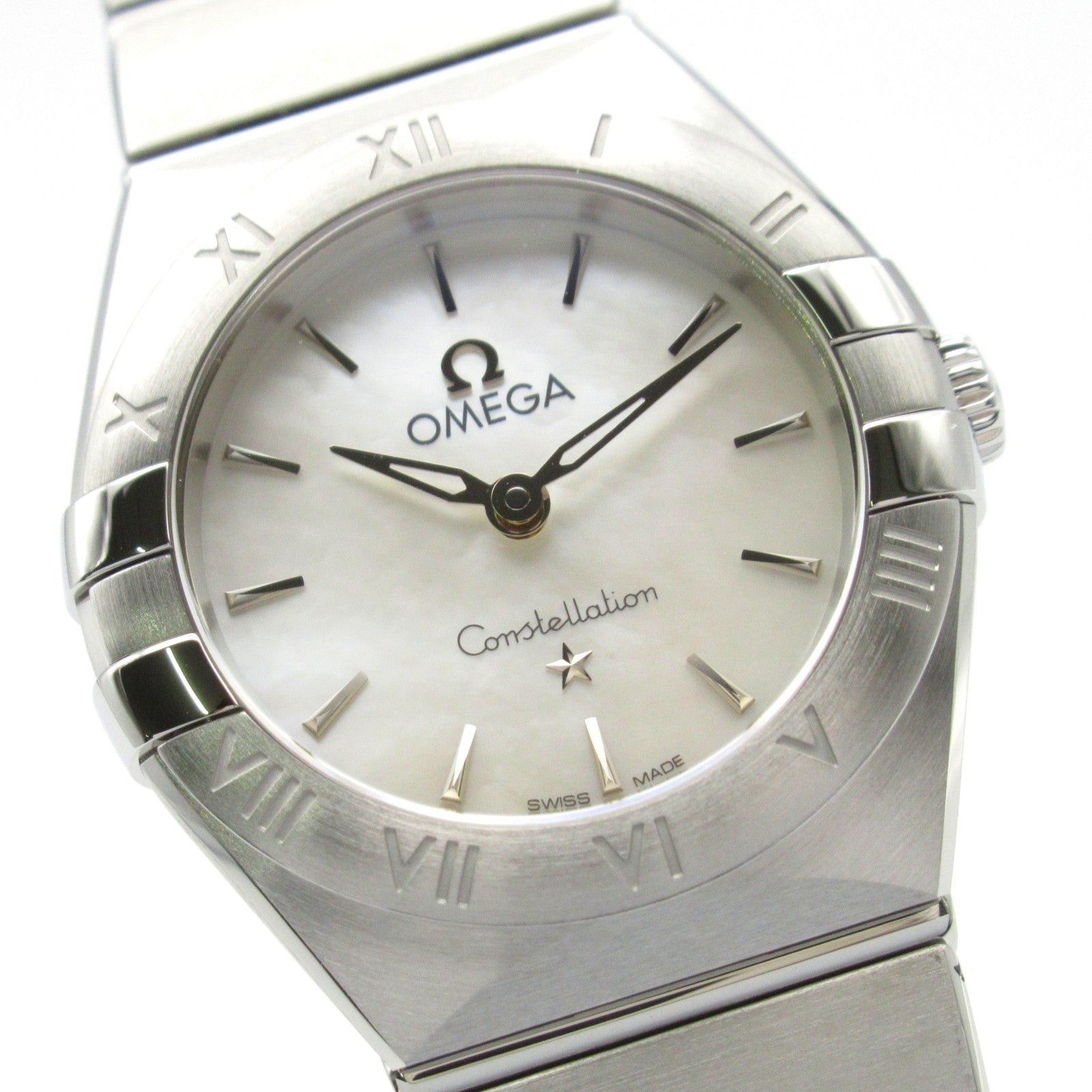 Omega Omega Constellation Women Watch Quartz Stainless Steel White Shell Size ONE SIZE - 3 Thumbnail