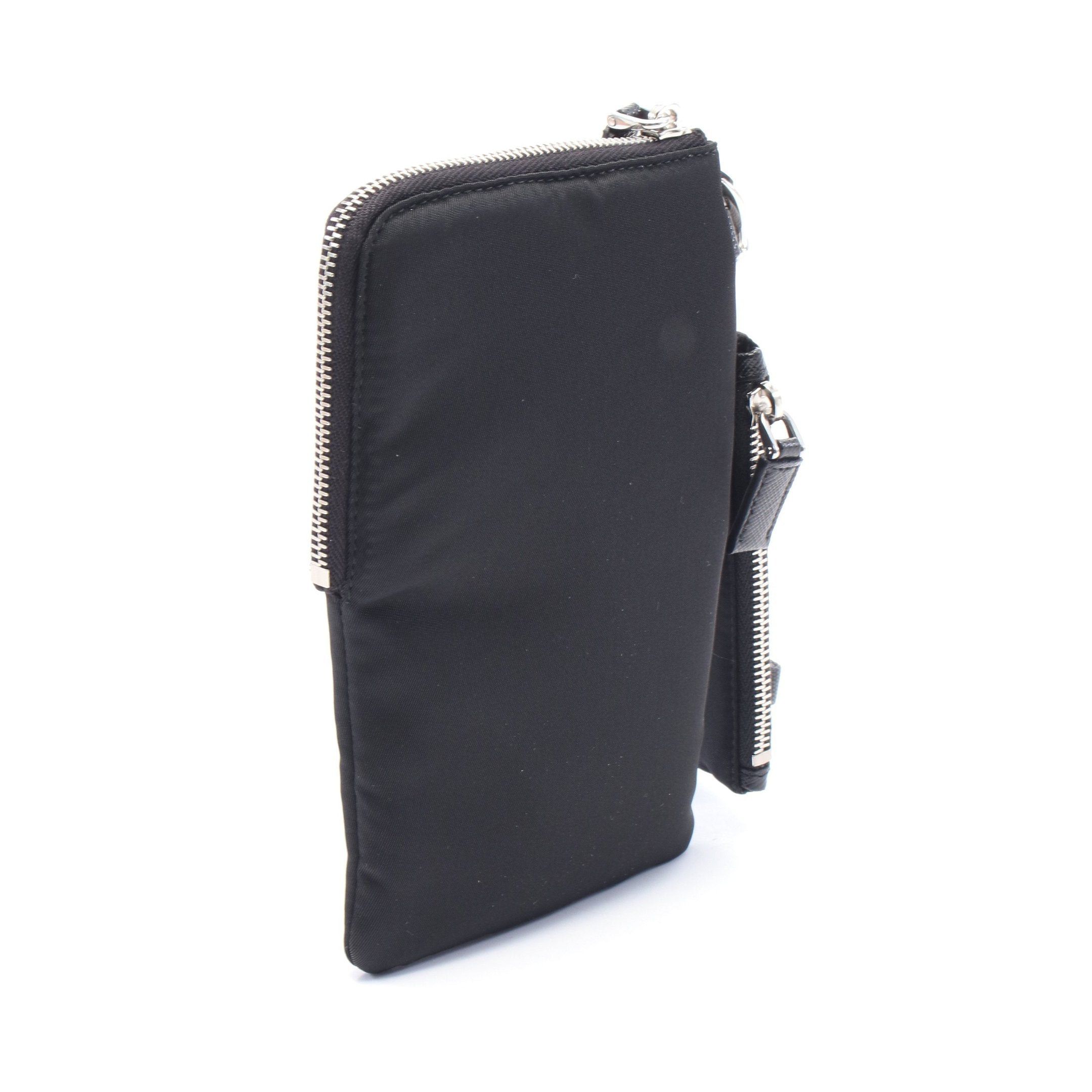 Prada Re-Nylon Phone Case Smartphone Nylon Black