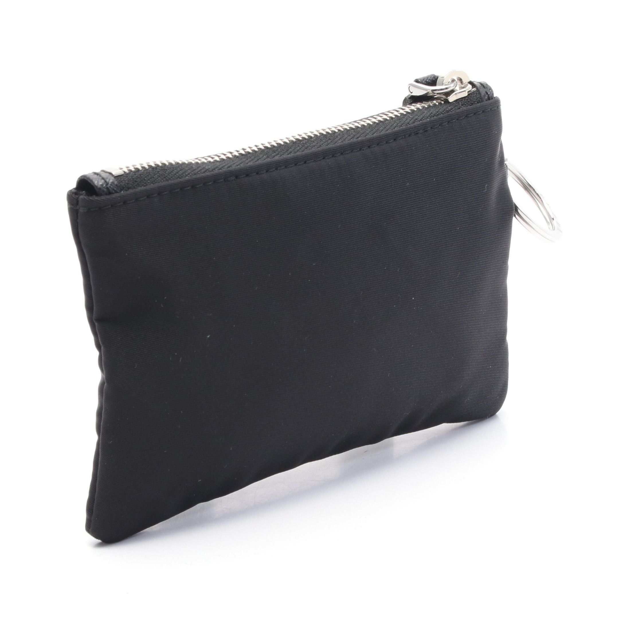 Prada Prada Pouch Nylon Black With Key Ring Size ONE SIZE - 2 Thumbnail