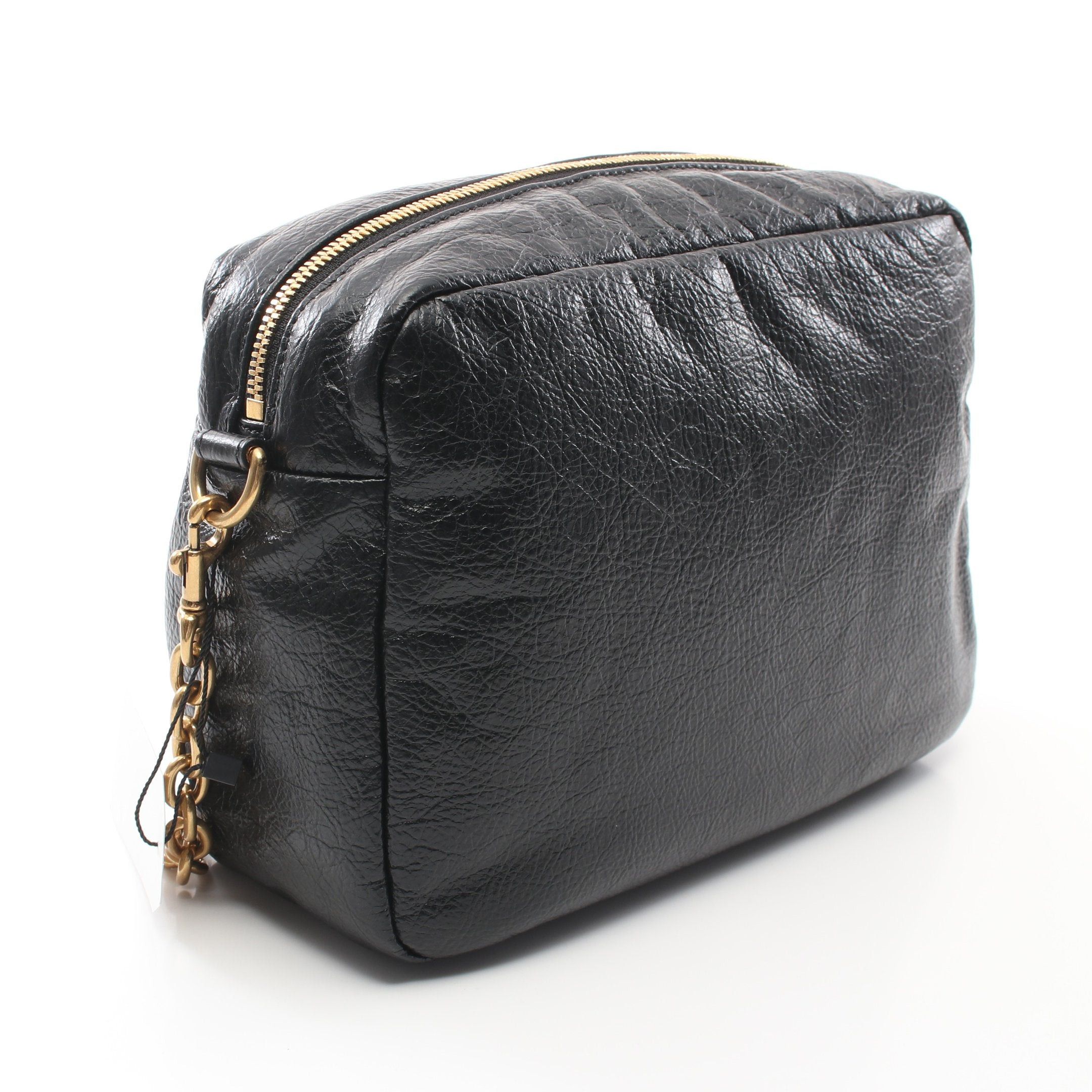 Balenciaga Balenciaga Monaco Camera Bag Chain Shoulder Leather Black Size ONE SIZE - 2 Thumbnail