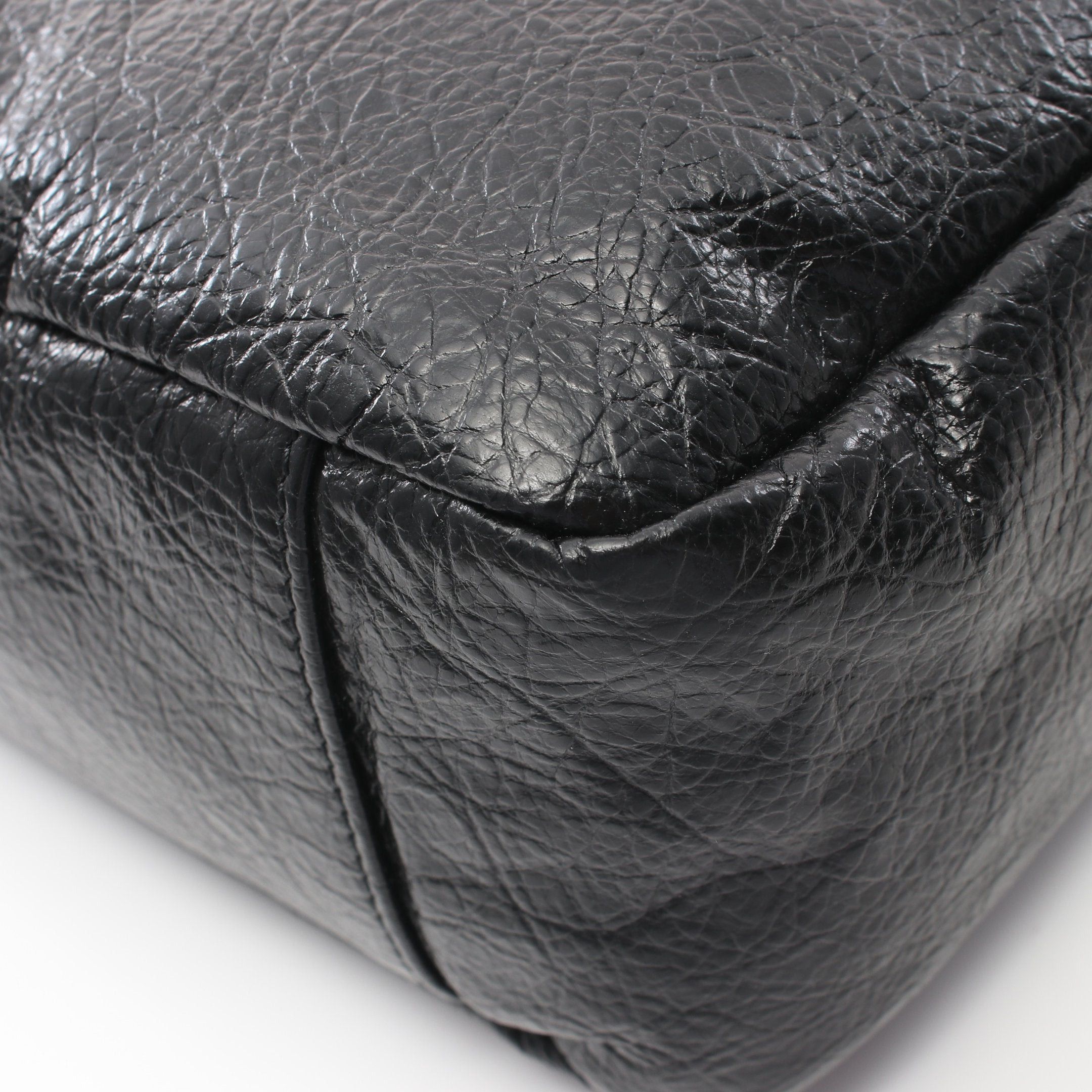 Balenciaga Balenciaga Monaco Camera Bag Chain Shoulder Leather Black Size ONE SIZE - 5 Thumbnail