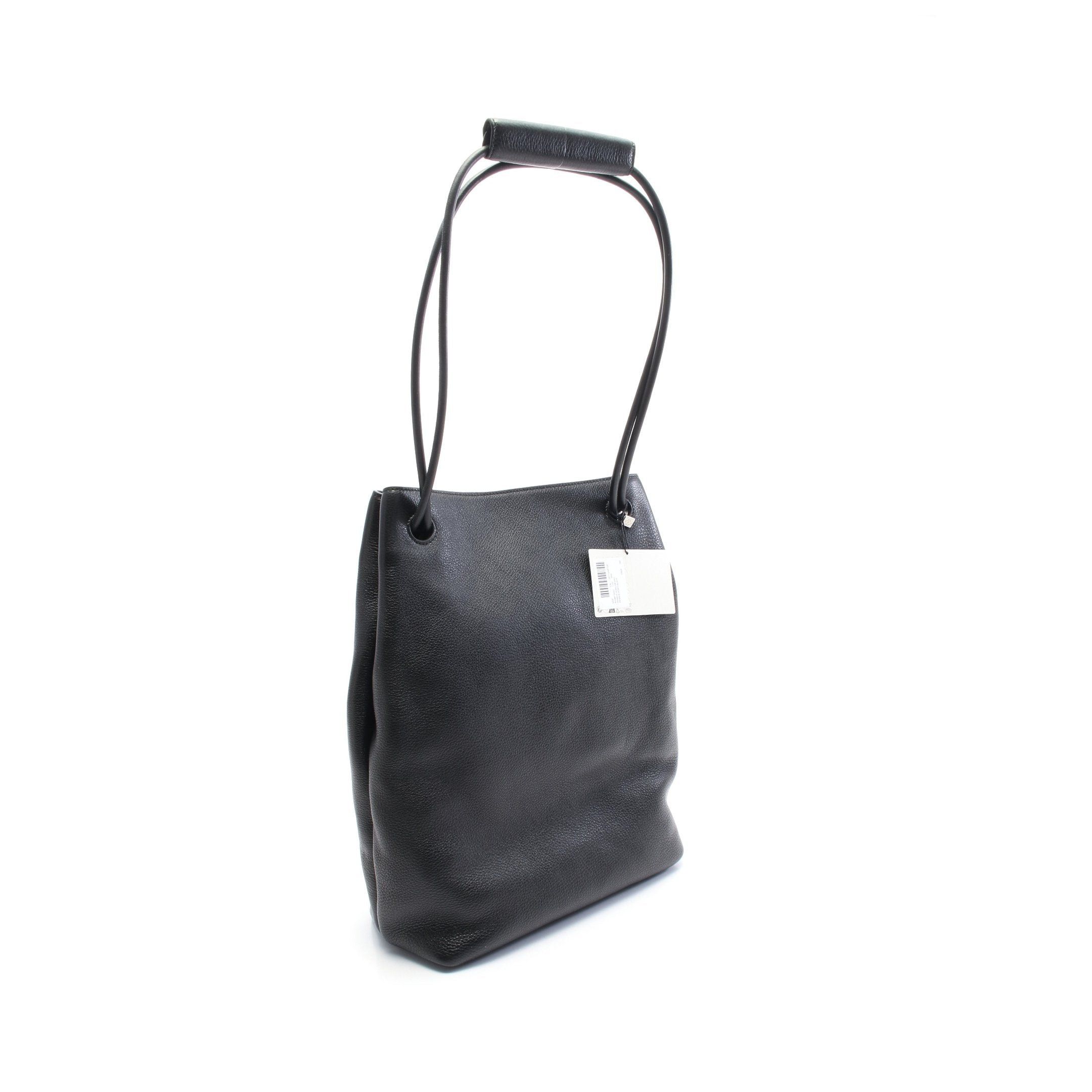 Loewe Loewe Pebble Hobo Shoulder Bag Leather Black Size ONE SIZE - 2 Thumbnail