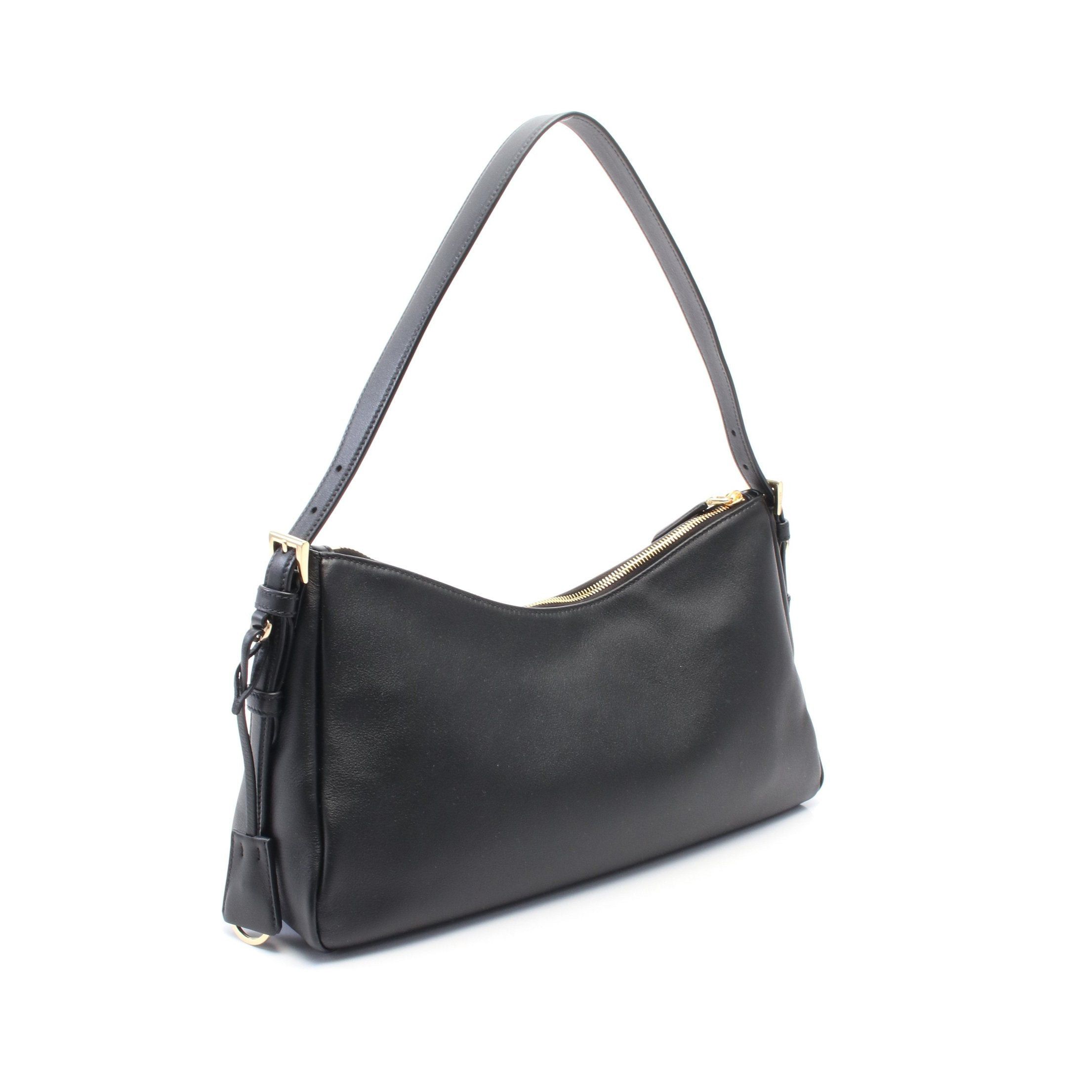 Prada Prada One Shoulder Bag Leather Black Size ONE SIZE - 2 Thumbnail