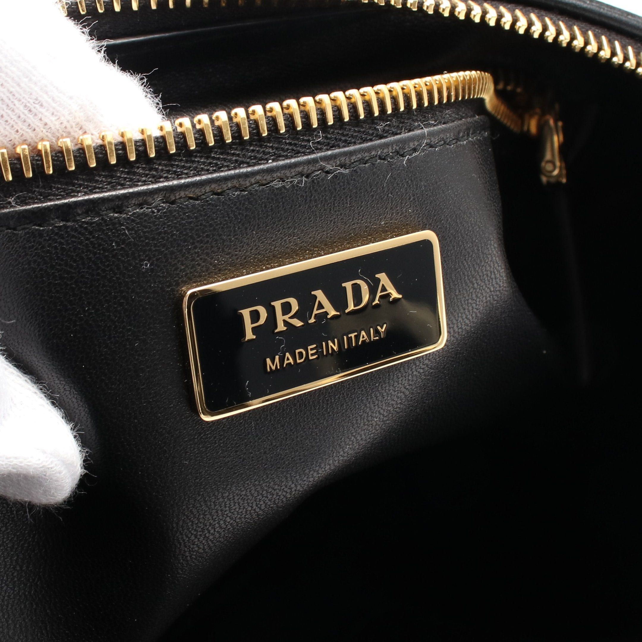 Prada Prada One Shoulder Bag Leather Black Size ONE SIZE - 4 Thumbnail