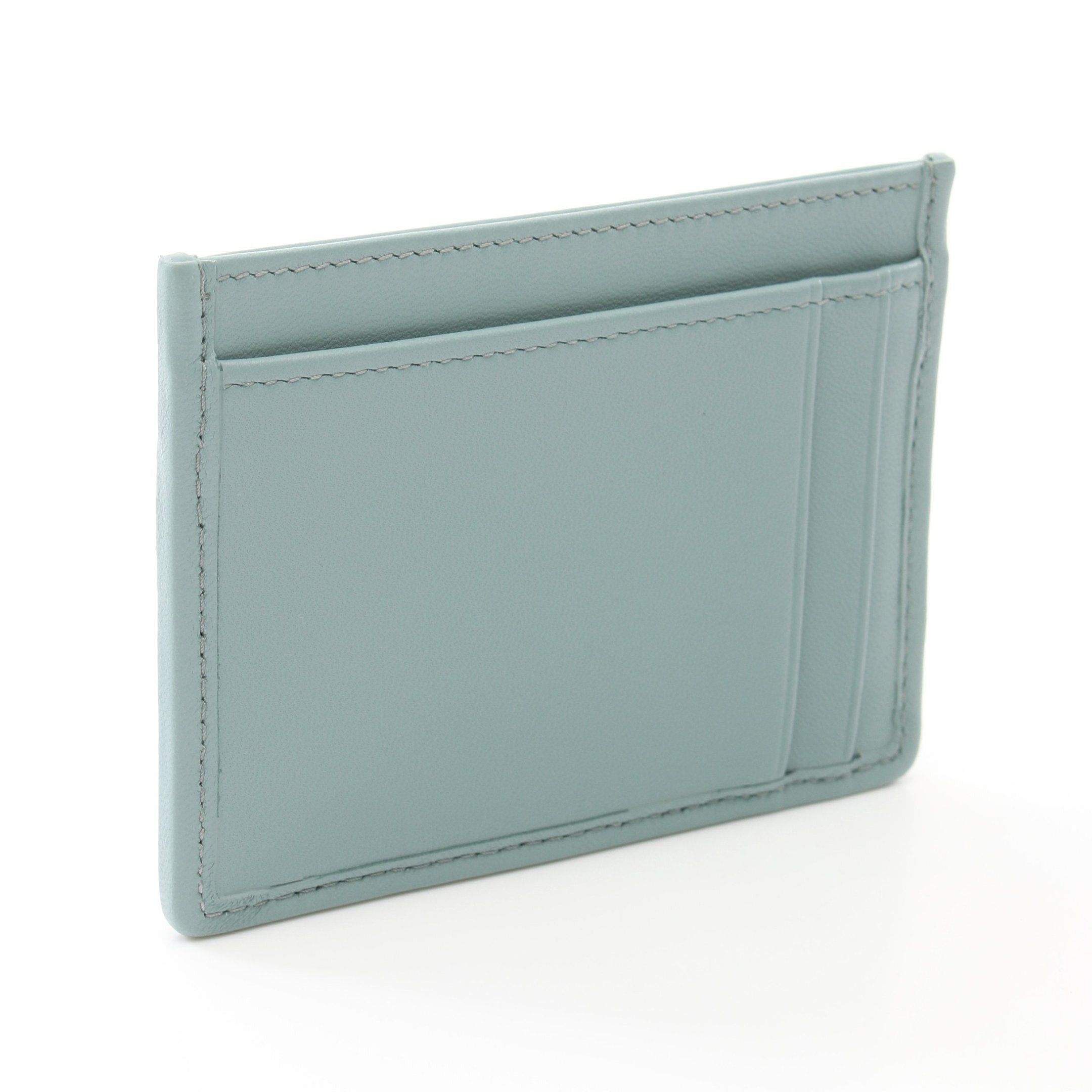 Miu Miu Miu Miu Matelasse Card Case Leather Gray Green Size ONE SIZE - 2 Thumbnail