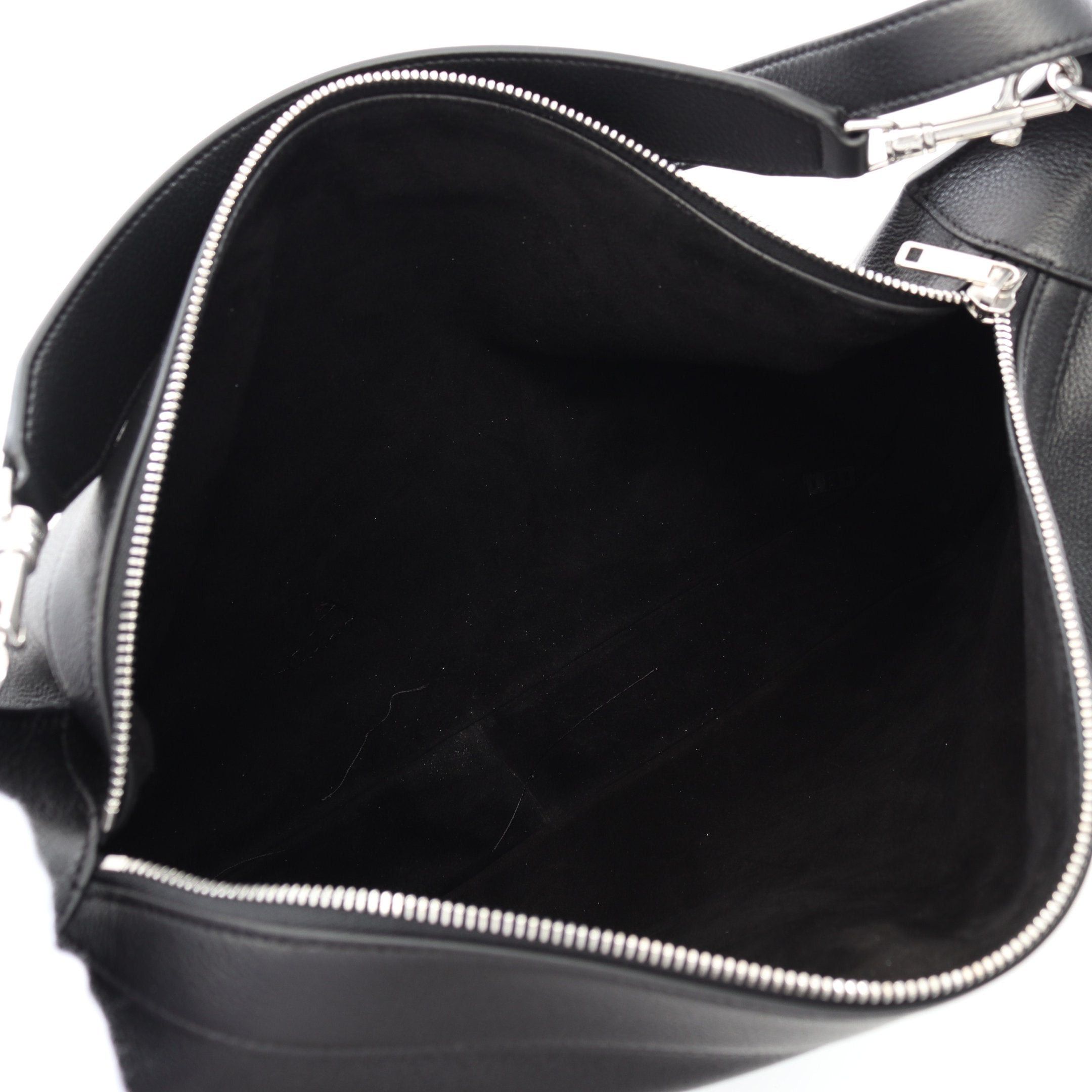 Celine Celine Shoulder Bag Leather Black Size ONE SIZE - 3 Thumbnail