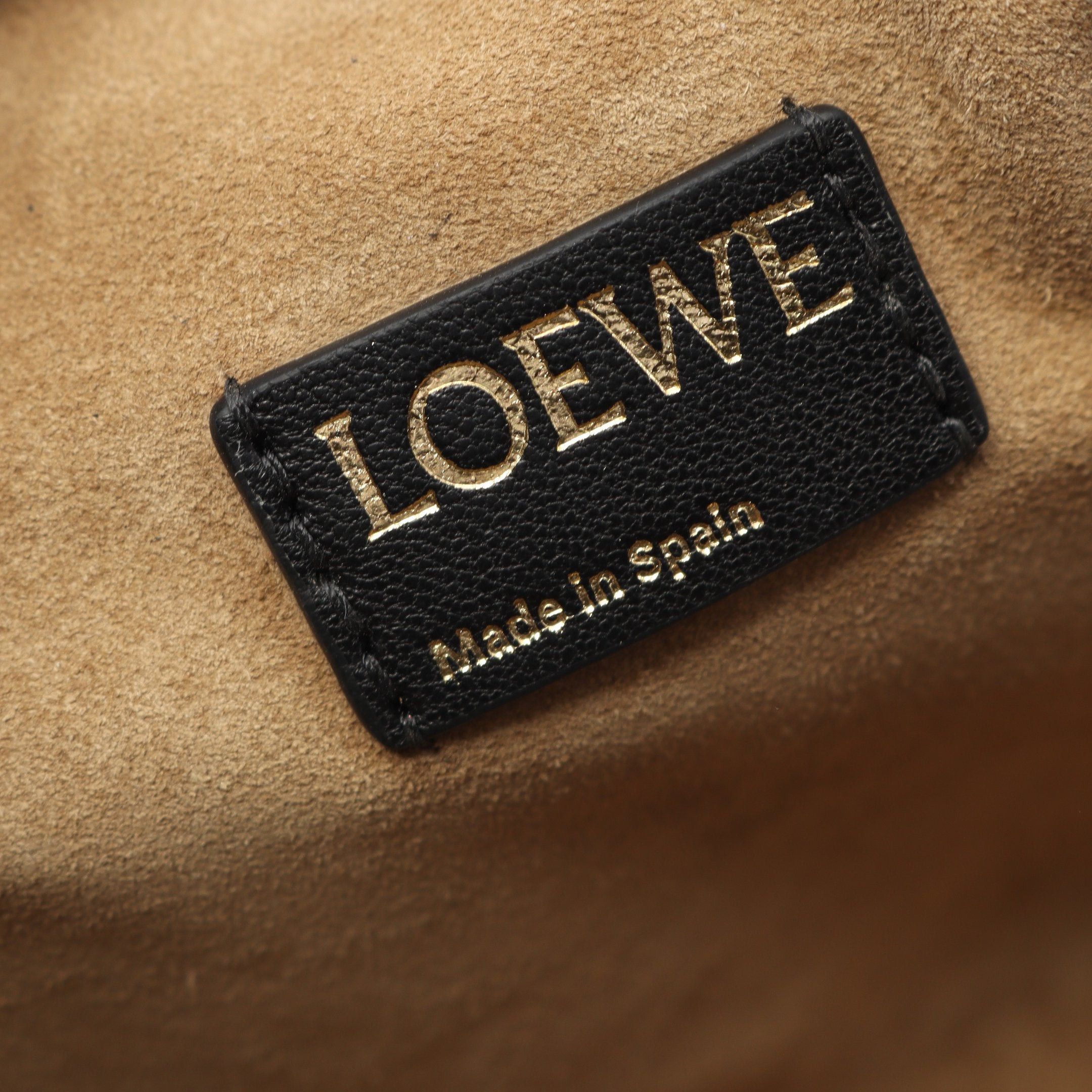 Loewe Loewe Flamenco Perth Chain Shoulder Bag Leather Black Size ONE SIZE - 4 Thumbnail