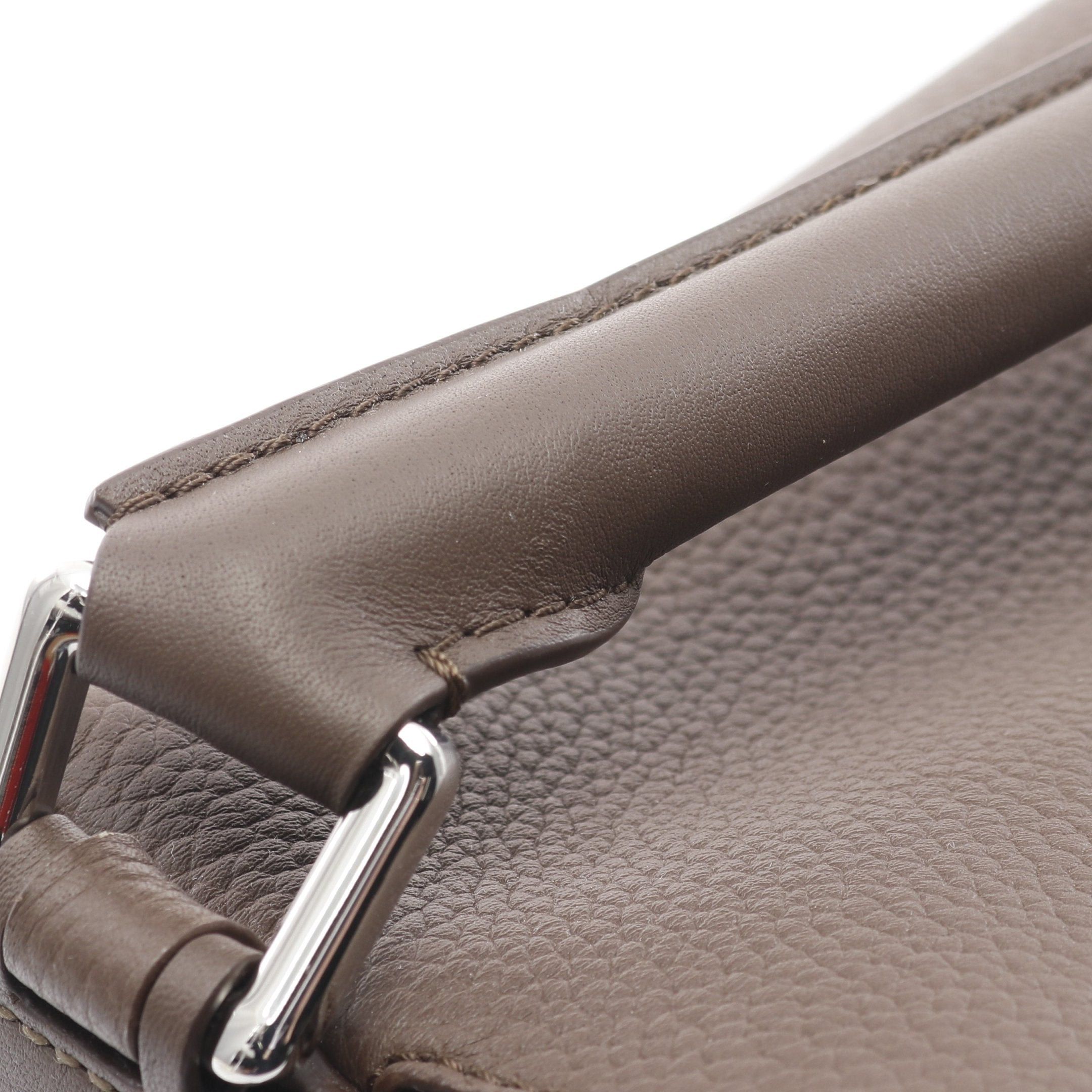 Loewe Loewe Puzzle Edge Large Handbag Leather Dark Brown Size ONE SIZE - 5 Thumbnail