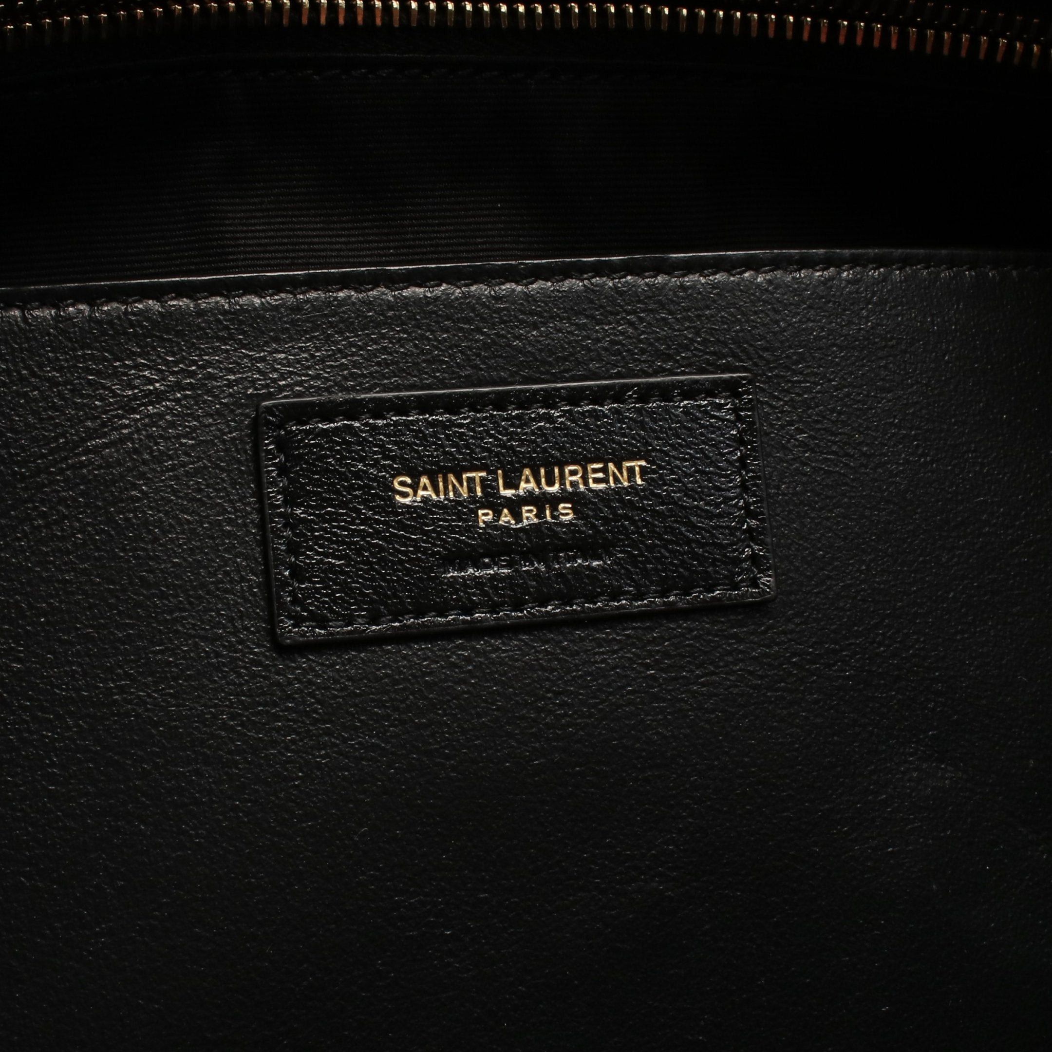 Yves Saint Laurent Yves Saint Laurent Chain Shoulder Bag Leather Bordeaux Size ONE SIZE - 4 Thumbnail