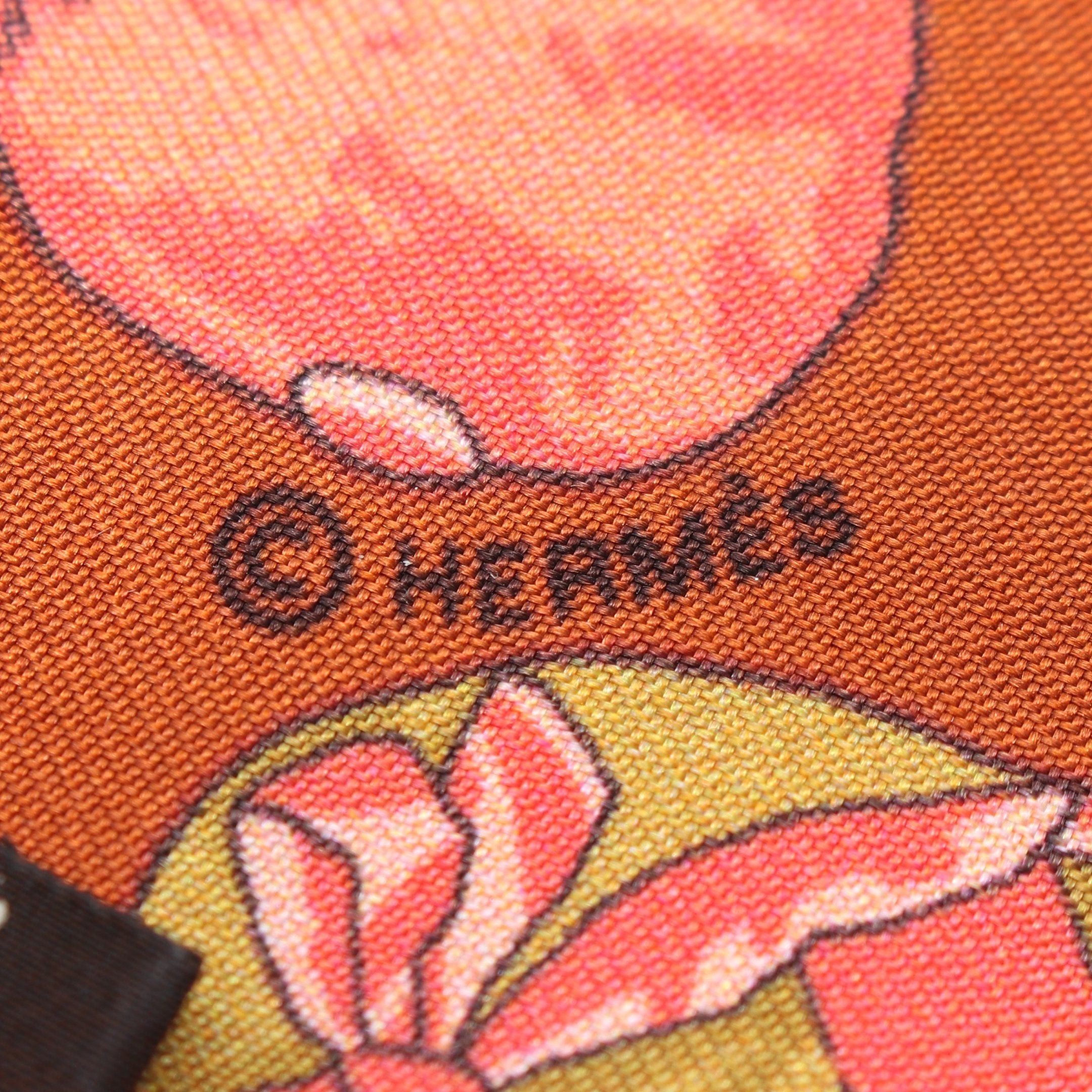 Hermes Hermes Twilly Jockey Scarf Silk Brown Multicolor Size ONE SIZE - 2 Thumbnail