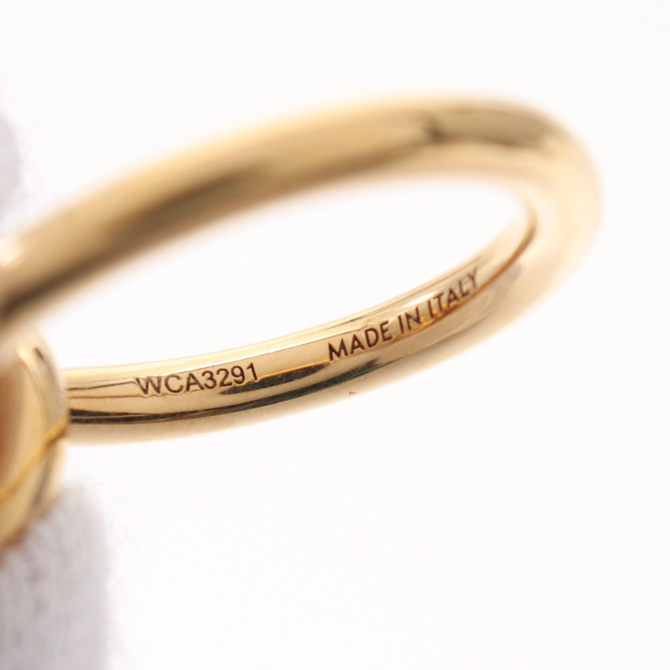Celine Celine Knot Ring Gp Gold Size ONE SIZE - 6 Thumbnail
