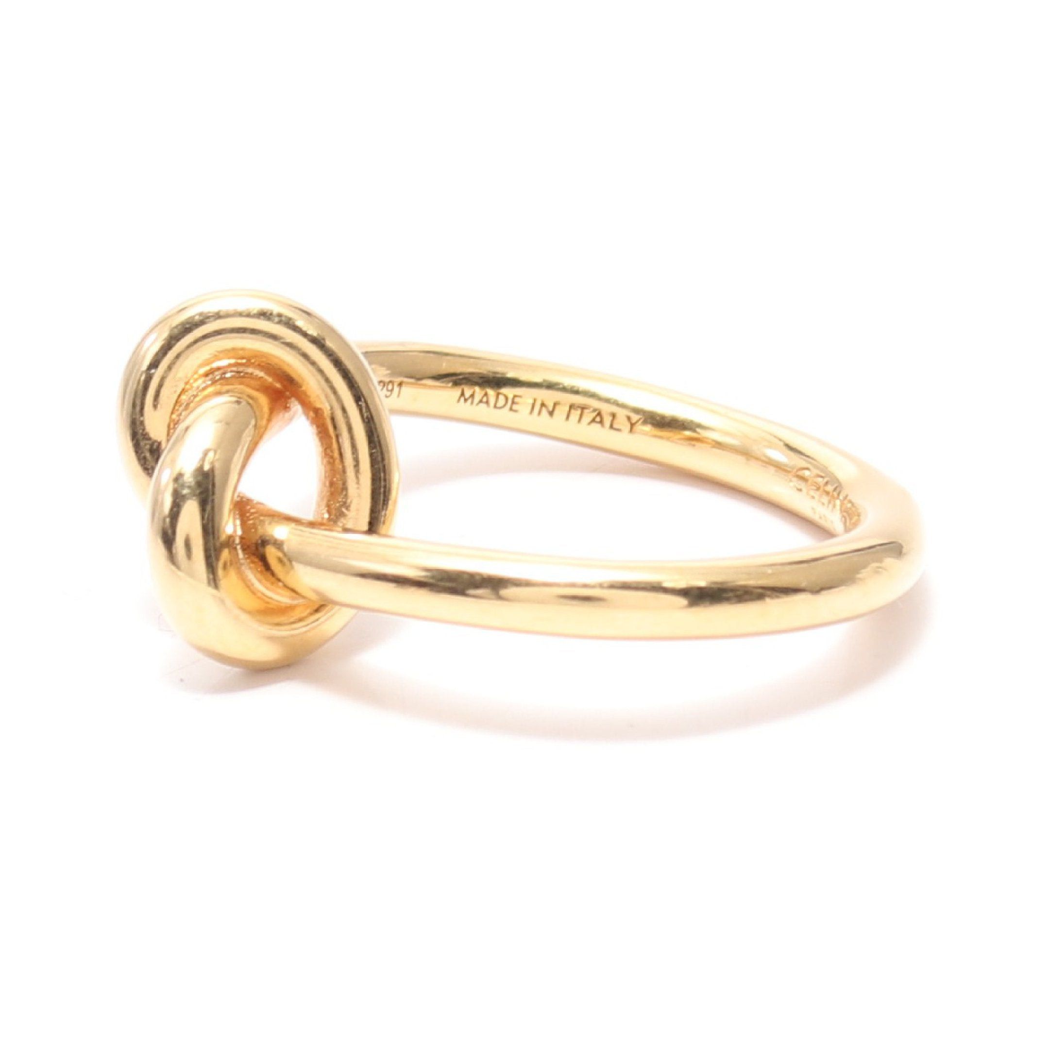 Celine Celine Knot Ring Gp Gold Size ONE SIZE - 2 Thumbnail