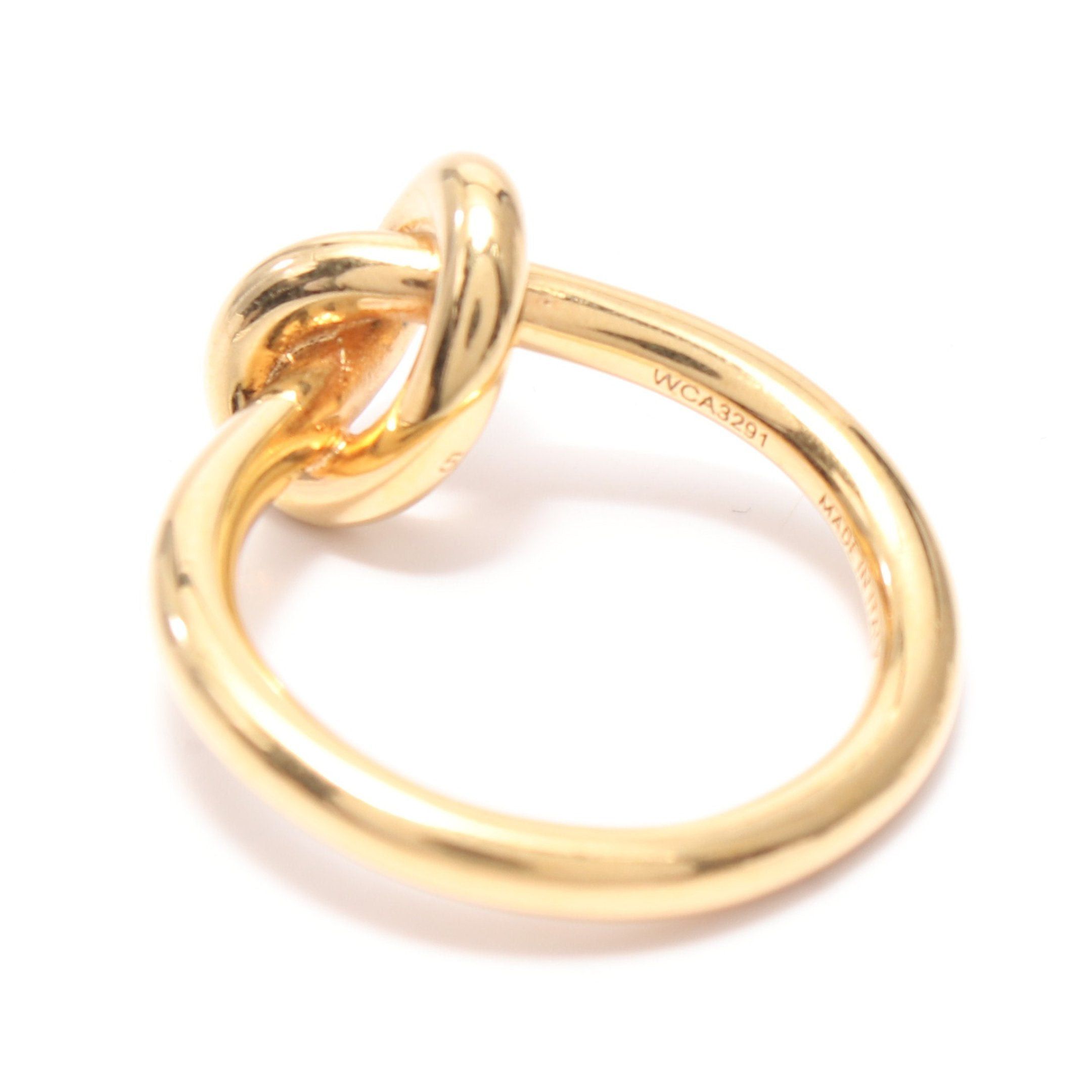 Celine Celine Knot Ring Gp Gold Size ONE SIZE - 8 Thumbnail