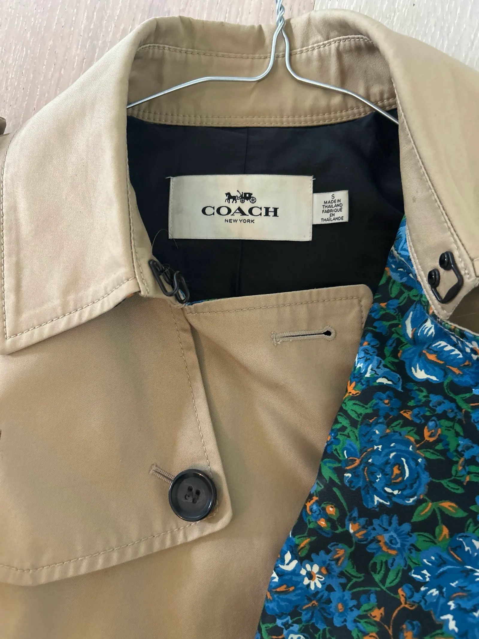Coach Coach Trenchcoat Size S / US 4 / IT 40 - 2 Thumbnail
