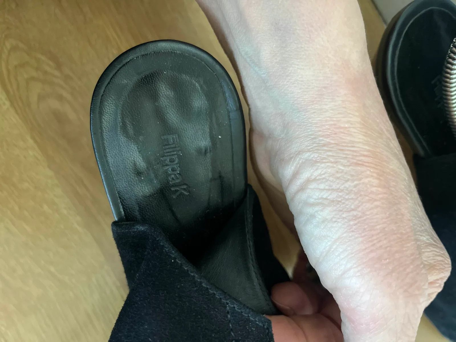 Filippa K Filippa K Fallon Laced Wedge Shoe Sandals Size US 9 / IT 39 - 2 Thumbnail
