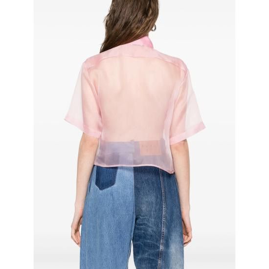 Mazzarelli MAZZARELLI Women Shirts B215 2 VIOLA PINK Size M / US 6-8 / IT 42-44 - 5 Thumbnail
