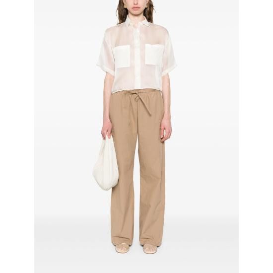 Mazzarelli MAZZARELLI Women Shirts B215 1 VIOLA WHITE Size M / US 6-8 / IT 42-44 - 5 Thumbnail