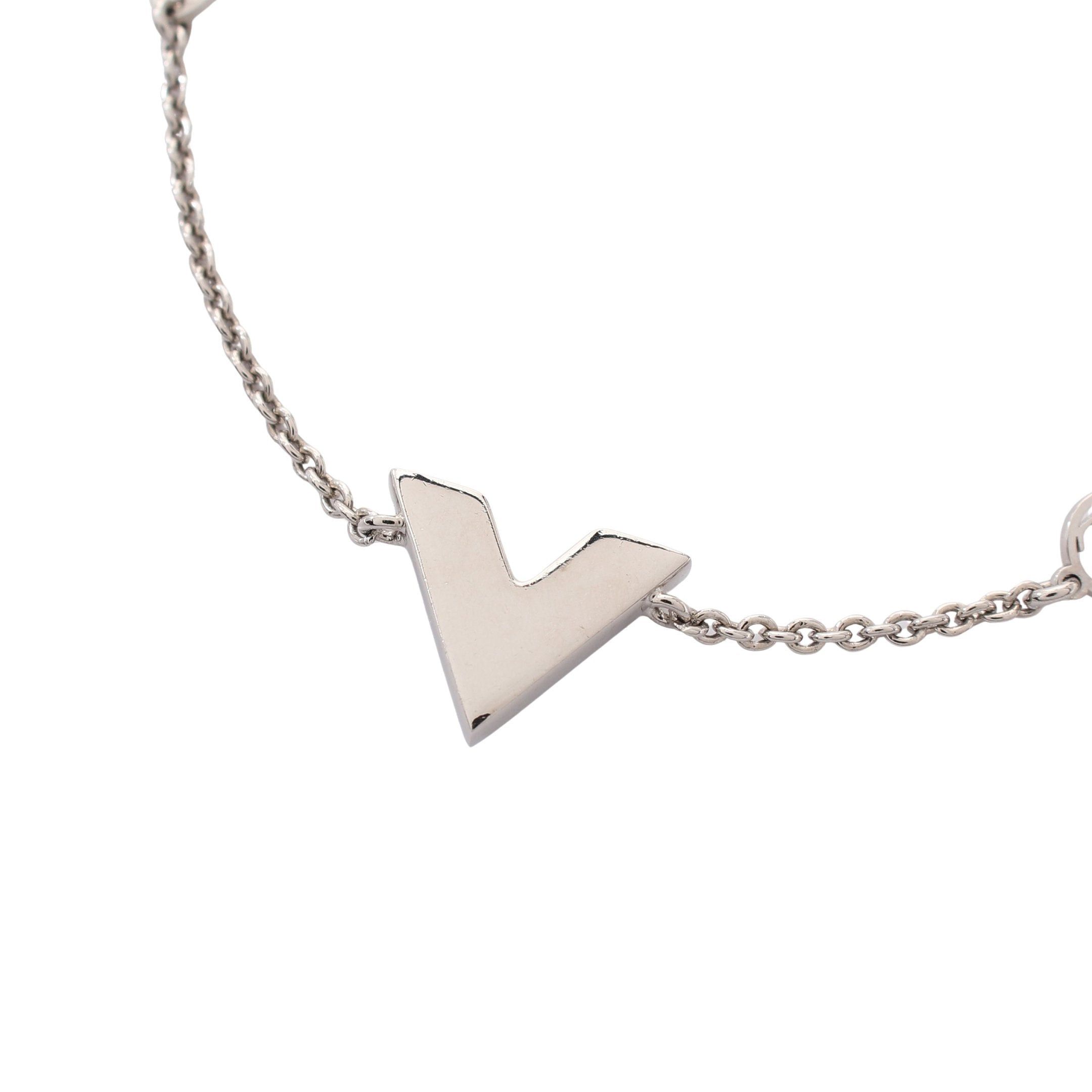 Louis Vuitton Louis Vuitton Essential V Bracelet Silver Size ONE SIZE - 3 Thumbnail