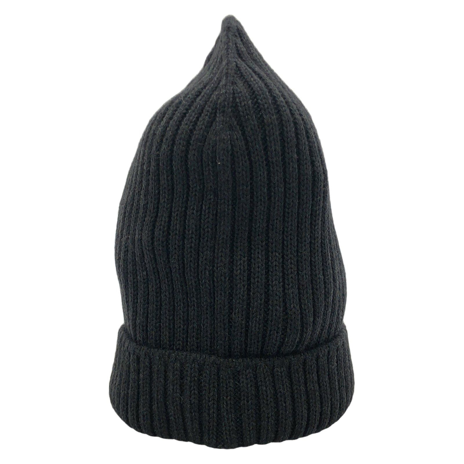 Prada Prada Knit Cap Beanie Wool Gray Size ONE SIZE - 3 Thumbnail