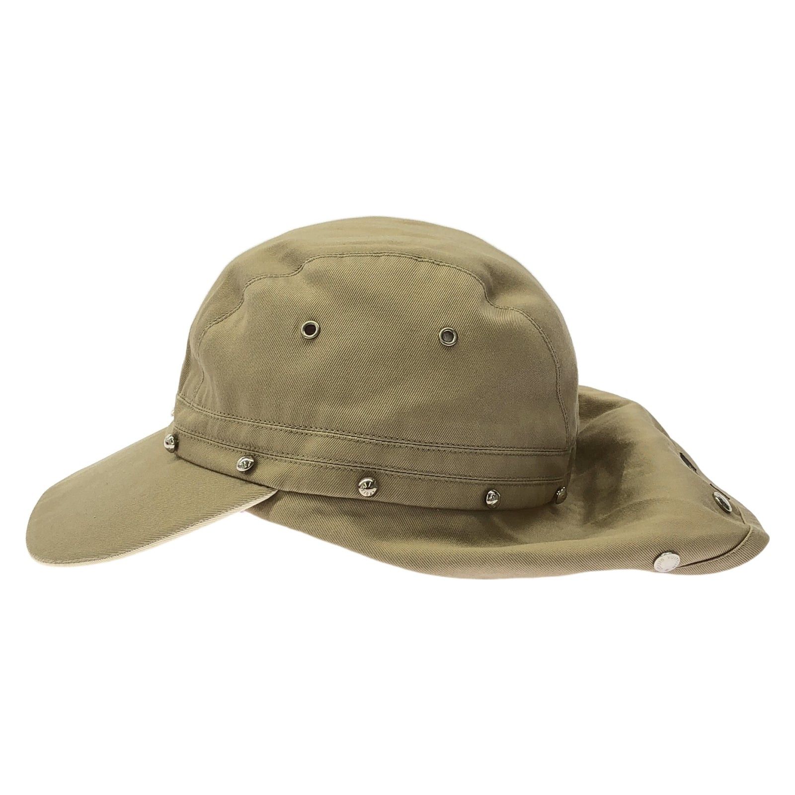 Louis Vuitton Louis Vuitton Hat Cap Cotton Beige Size ONE SIZE - 2 Thumbnail