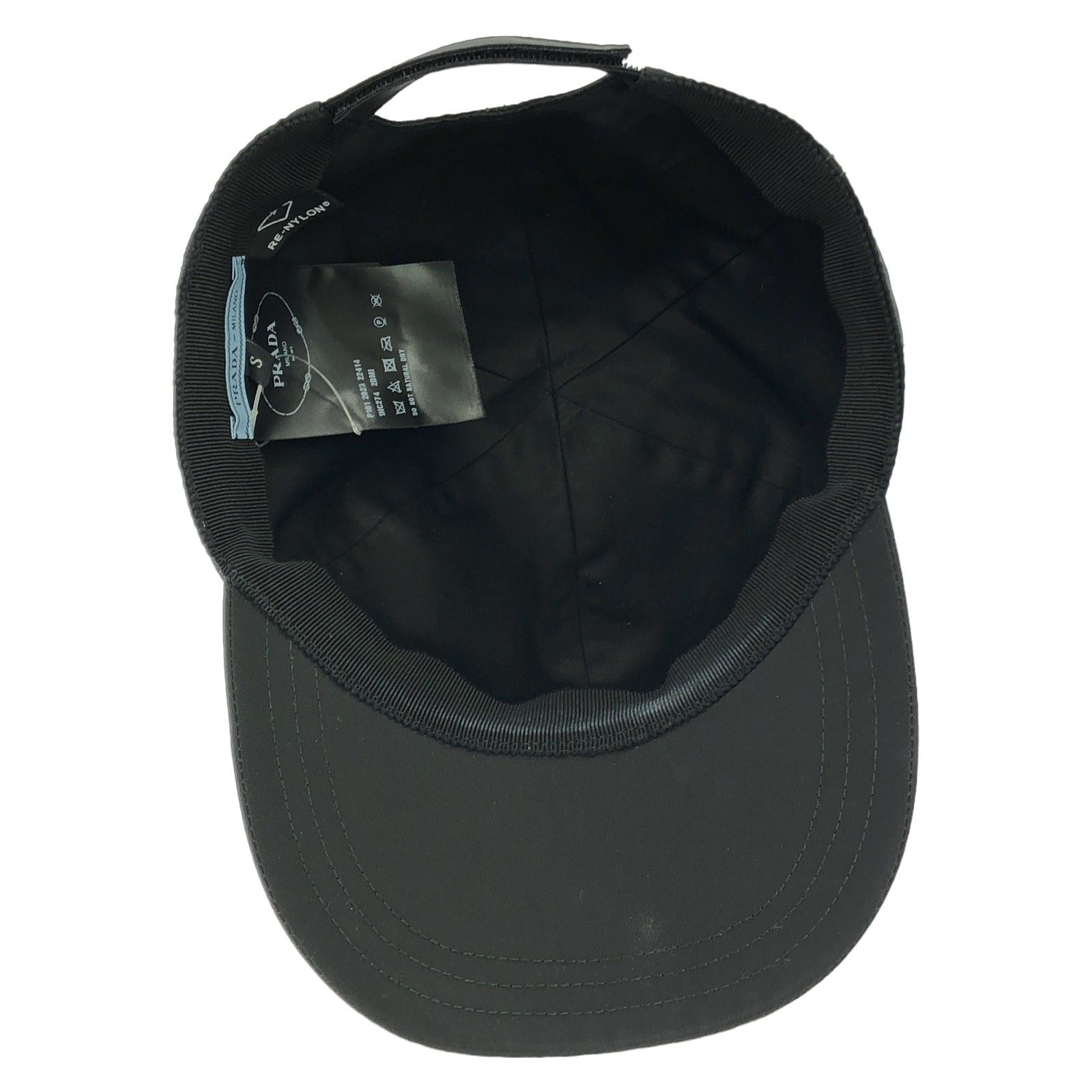 Prada Prada Cap Nylon Black Size ONE SIZE - 4 Thumbnail