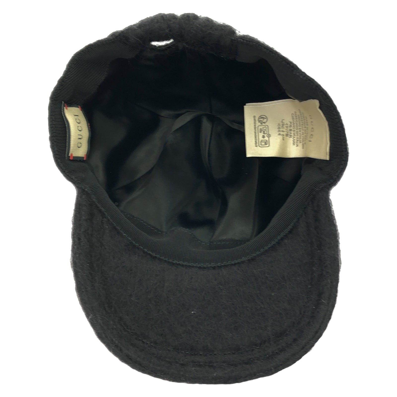 Gucci Gucci Cap Cotton Black Size ONE SIZE - 4 Thumbnail