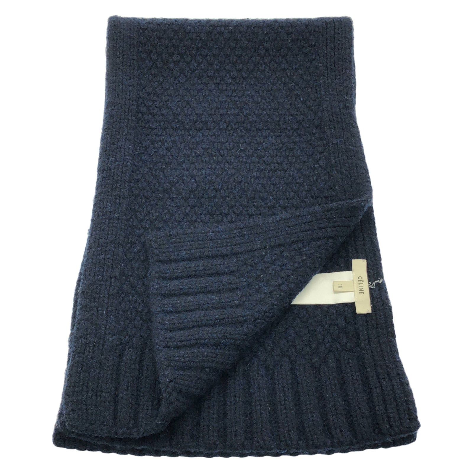 Celine Celine Scarf Muffler Others Navy Size ONE SIZE - 2 Thumbnail