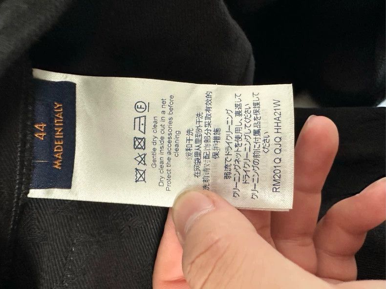 Louis Vuitton Louis Vuitton Black Denim Jacket - dmc Size US L / EU 52-54 / 3 - 4 Thumbnail