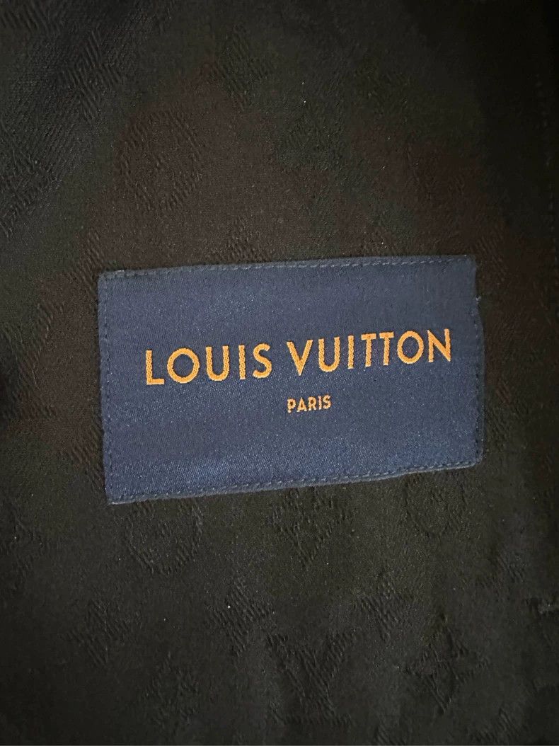 Louis Vuitton Louis Vuitton Black Denim Jacket - dmc Size US L / EU 52-54 / 3 - 3 Thumbnail