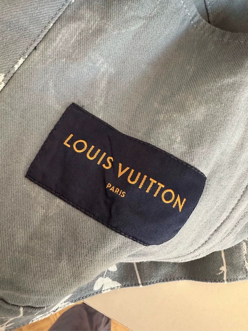 Louis Vuitton Floral Print Denim Jacket by Louis Vuitton - dmc Size US L / EU 52-54 / 3 - 3 Thumbnail